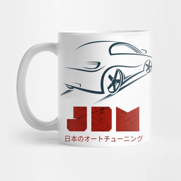 Japan Car Tuning JDM Tuner Mechanic Drifting by Foxxy Merch